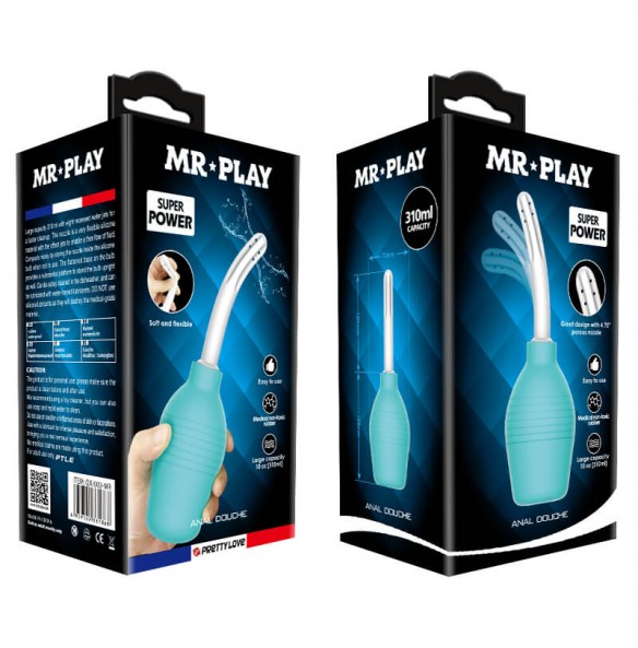 MR PLAY - BLKC Cleansing Tools Blue (Vaginal & Anal) MR PLAY - BLKC Cleansing Tools Blue (Vaginal & Anal)